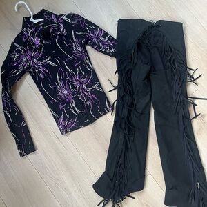 Small fry horse showing set